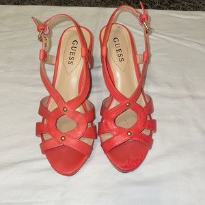 Guess Coral Wedges
